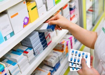 Why is a control label placed on medicines?