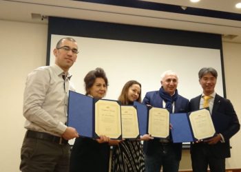 AEM-in əməkdaşları Osakada Beynəlxalq Tibb Elmləri Cəmiyyəti Konqresində