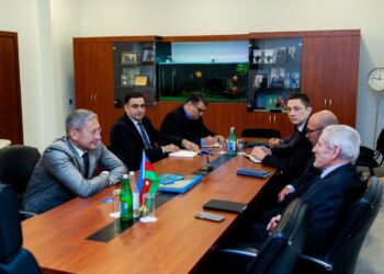 AEM rəhbərliyi ilə GMP üzrə Tənzimləmə Orqanlarının məsləhətçisi arasında görüş keçirilib