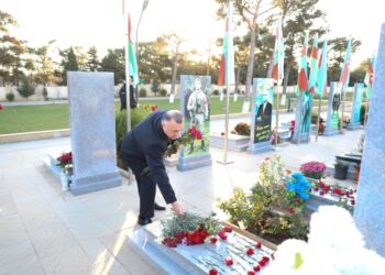 Səhiyyə Nazirliyinin rəhbərliyi və kollektivi Vətən müharibəsində şəhid olan həkimlərimizin xatirəsini ehtiramla yad ediblər