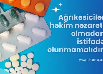Ağrıkəsicilərin düzgün istifadə olunması